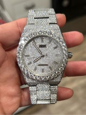 42MM Fully Iced Alpha Era Men’s Watch